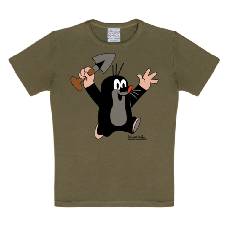 Der kleine Maulwurf - Juhu - T-Shirt Kinder